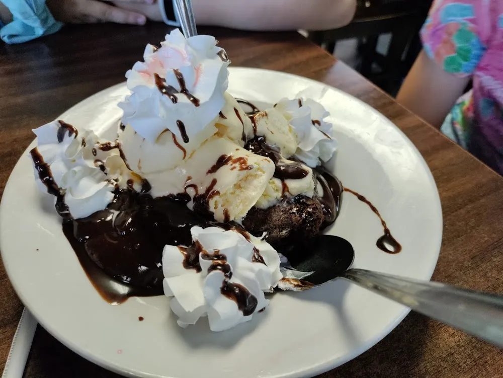 Hot Fudge Brownie